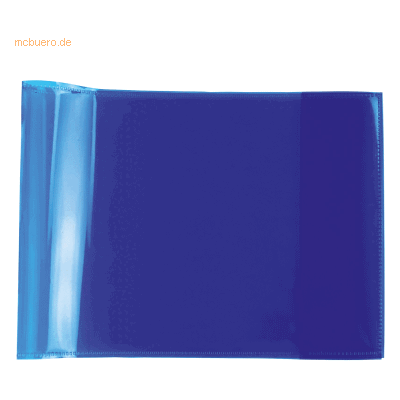 10 x HERMA Heftschoner Transparent Plus A5 quer blau 10 x HERMA Heftschoner Transparent Plus A5 quer blau