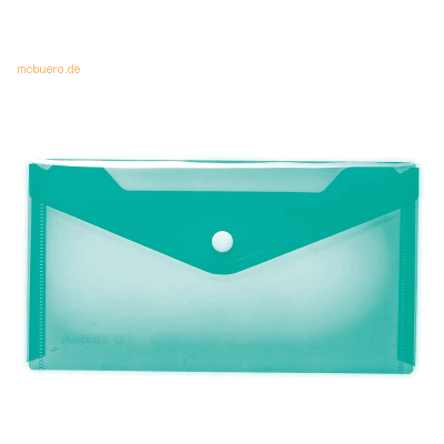 5 x HERMA Brieftasche DIN lang PP türkis 5 x HERMA Brieftasche DIN lang PP türkis
