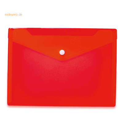 5 x HERMA Brieftasche A5 PP rot 5 x HERMA Brieftasche A5 PP rot