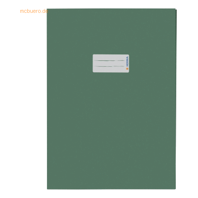 10 x HERMA Heftschoner Papier A4 dunkelgrün 10 x HERMA Heftschoner Papier A4 dunkelgrün