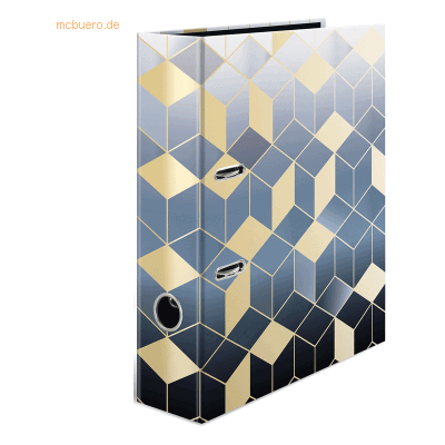 HERMA Motivordner A4 70mm Cubes HERMA Motivordner A4 70mm Cubes