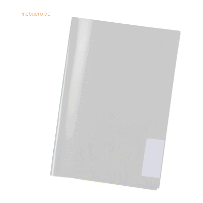 25 x HERMA Heftschoner A4 PP transparent/farblos 25 x HERMA Heftschoner A4 PP transparent/farblos