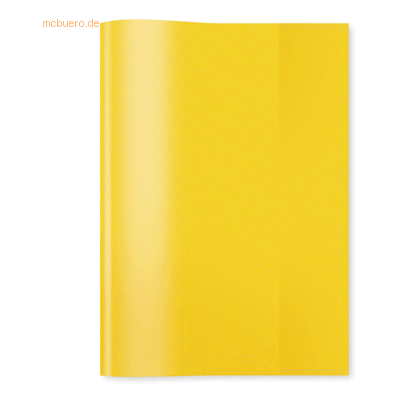 25 x HERMA Heftschoner A4 PP transparent/gelb 25 x HERMA Heftschoner A4 PP transparent/gelb