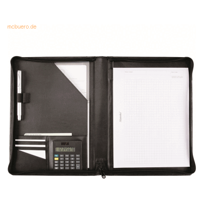 Alassio Schreibmappe Catana A4 Leder schwarz Alassio Schreibmappe Catana A4 Leder schwarz