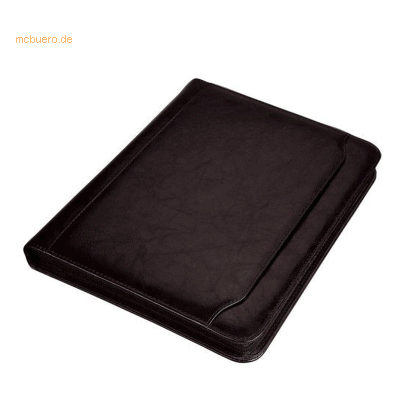 Alassio Ringbuchmappe Massa A4 Lederimitat schwarz Alassio Ringbuchmappe Massa A4 Lederimitat schwarz
