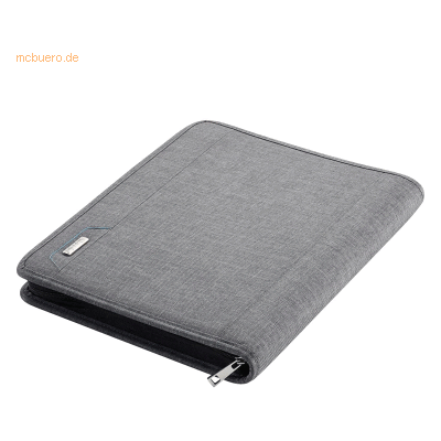 Alassio Orgamappe A4 Lazio 285x360x50mm Polyester grau Alassio Orgamappe A4 Lazio 285x360x50mm Polyester grau