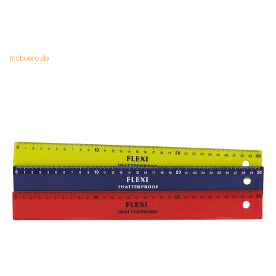 20 x Kum Lineal L3 Flexi 30cm farbig sortiert 20 x Kum Lineal L3 Flexi 30cm farbig sortiert