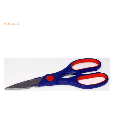 10 x Kum Schere Maxi S 25cm blau/orange 10 x Kum Schere Maxi S 25cm blau/orange