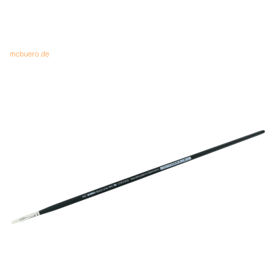 KUM - Black Line Flacher Pinsel Gr. 2 - Flach - Brislon - langer Griff - Pinsel KUM - Black Line Flacher Pinsel Gr. 2 - Flach - Brislon - langer Griff - Pinsel