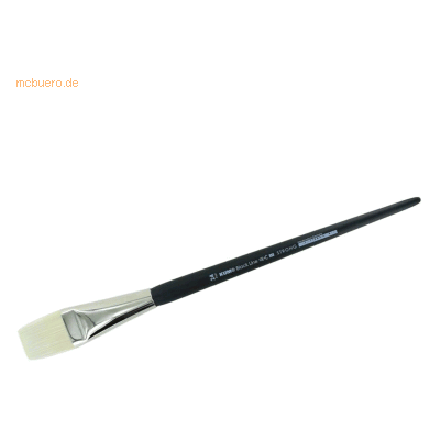 Kum - Black Line Brush flach 24 - Brislon-Fasern - brush Kum - Black Line Brush flach 24 - Brislon-Fasern - brush
