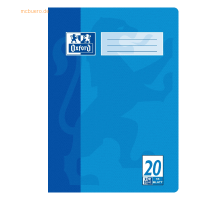 15 x Oxford Schulheft A4 blanko mit Linienblatt 20 16 Blatt türkisblau 15 x Oxford Schulheft A4 blanko mit Linienblatt 20 16 Blatt türkisblau