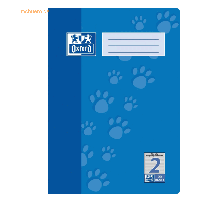10 x Oxford Schulheft A4 Lineatur 2 32 Blatt 10 x Oxford Schulheft A4 Lineatur 2 32 Blatt