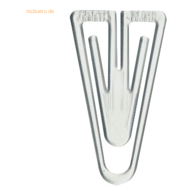 Laurel Büroklammern Plastiklips 25mm VE=1000 Stück kristall Laurel Büroklammern Plastiklips 25mm VE=1000 Stück kristall