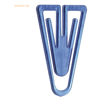 Laurel Büroklammern Plastiklips 25mm VE=1000 Stück kristallblau Laurel Büroklammern Plastiklips 25mm VE=1000 Stück kristallblau