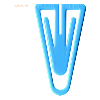 Laurel Büroklammern Plastiklips 25mm VE=1000 Stück hellblau Laurel Büroklammern Plastiklips 25mm VE=1000 Stück hellblau