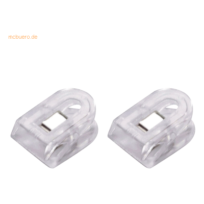 Laurel Briefklemmer Multi Clip Liliput 15x25mm VE=100 Stück kristall Laurel Briefklemmer Multi Clip Liliput 15x25mm VE=100 Stück kristall