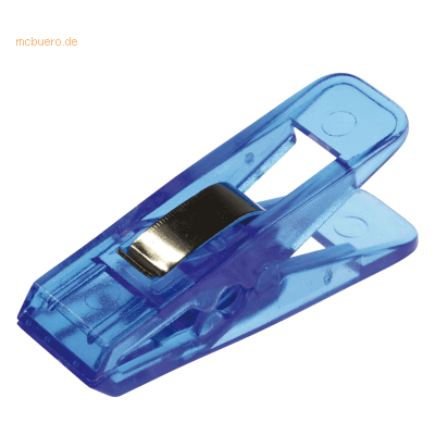 Laurel Briefklemmer Multi Clip Taifun 15x50mm VE=90 Stück kristallblau Laurel Briefklemmer Multi Clip Taifun 15x50mm VE=90 Stück kristallblau
