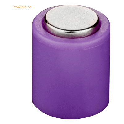 Laurel Magnet Power Zylinder 14x19mm VE=50 Stück violett Laurel Magnet Power Zylinder 14x19mm VE=50 Stück violett
