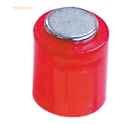 Laurel Magnet Power Zylinder 14x19mm VE=50 Stück rot Laurel Magnet Power Zylinder 14x19mm VE=50 Stück rot