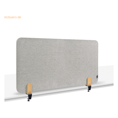 Legamaster Akustik-Tischtrennwand Elements Textil 60x120cm grau mit Ti Legamaster Akustik-Tischtrennwand Elements Textil 60x120cm grau mit Ti