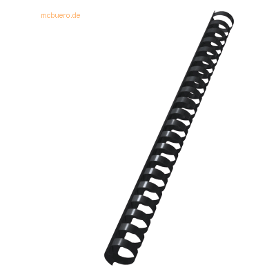 Leitz Plastikbinderücken A4 21 Ringe 19mm schwarz VE=100 Stück Leitz Plastikbinderücken A4 21 Ringe 19mm schwarz VE=100 Stück