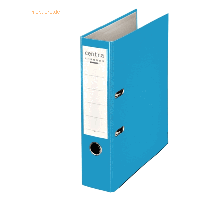 20 x Centra Ordner Chromos A4 80mm PP-kaschiert hellblau 20 x Centra Ordner Chromos A4 80mm PP-kaschiert hellblau