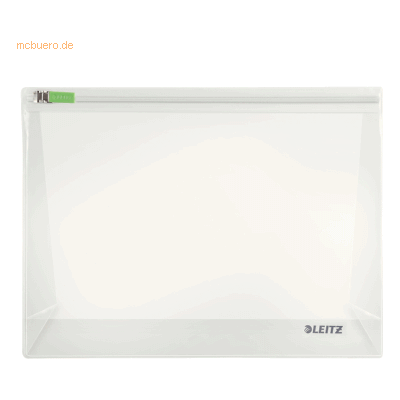 Leitz Reise-Zip-Beutel M mit Boden transparent VE=2 Stück Leitz Reise-Zip-Beutel M mit Boden transparent VE=2 Stück