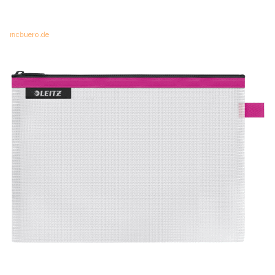 10 x Leitz Traveller Zip-Beutel Wow M A5 wasserabweisend pink 10 x Leitz Traveller Zip-Beutel Wow M A5 wasserabweisend pink