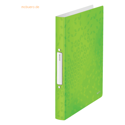 Leitz Ringbuch Wow A4 PP 2 Ringe 25mm grün Leitz Ringbuch Wow A4 PP 2 Ringe 25mm grün