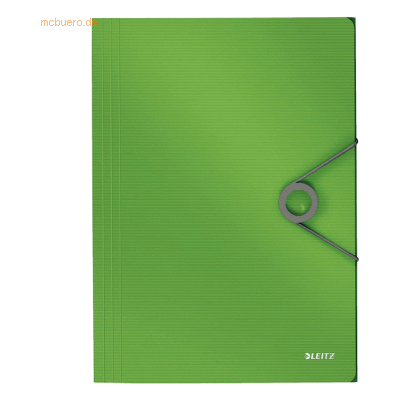 10 x Leitz Eckspannmappe Solid A4 PP mit Klappen hellgrün 10 x Leitz Eckspannmappe Solid A4 PP mit Klappen hellgrün