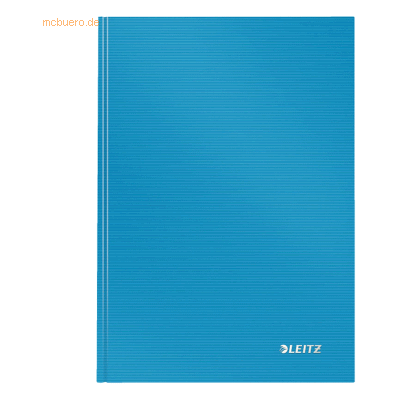 Leitz Notizbuch Solid fester Einband A5 kariert 80 Blatt hellblau Leitz Notizbuch Solid fester Einband A5 kariert 80 Blatt hellblau