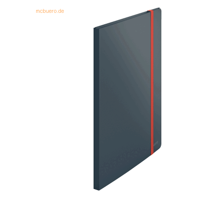 Leitz Sichtbuch Cosy Plus A4 PP VE= 20 Hüllen grau Leitz Sichtbuch Cosy Plus A4 PP VE= 20 Hüllen grau