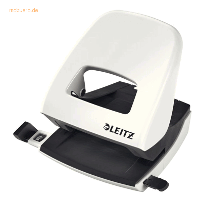 Leitz Locher 2,5mm mit Anschlagschiene perlweiß Leitz Locher 2,5mm mit Anschlagschiene perlweiß