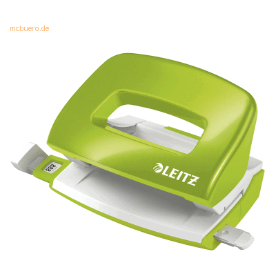 Leitz Mini Locher NeXXt Wow Kunststoff 10 Blatt grün Leitz Mini Locher NeXXt Wow Kunststoff 10 Blatt grün