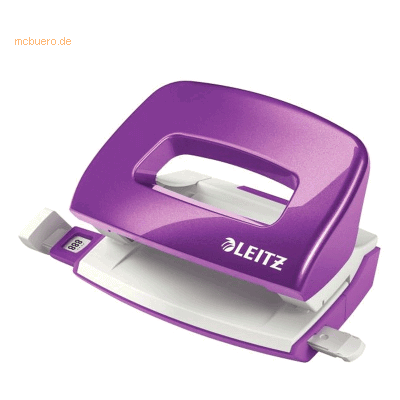 Leitz Locher Mini Nexxt Wow Metall 10 Blatt violett Leitz Locher Mini Nexxt Wow Metall 10 Blatt violett