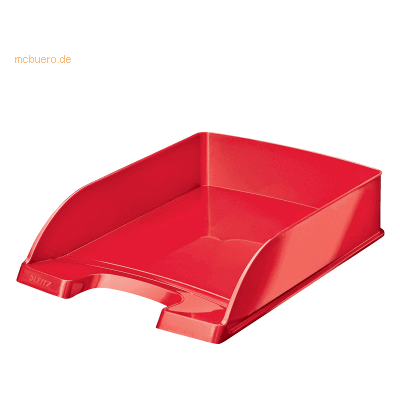 Leitz Briefablage Wow A4 Kunststoff rot Leitz Briefablage Wow A4 Kunststoff rot