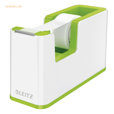 Leitz Klebeband-Abroller Wow Duo Colour weiß/grün Leitz Klebeband-Abroller Wow Duo Colour weiß/grün