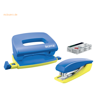 Leitz Schreibtisch-Set 3-teilig Locher und Heftgerät Urban Chic + Heft Leitz Schreibtisch-Set 3-teilig Locher und Heftgerät Urban Chic + Heft