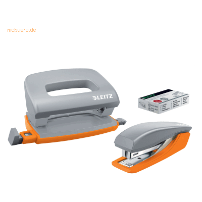 Leitz Schreibtisch-Set 3-teilig Locher und Heftgerät Urban Chic + Heft Leitz Schreibtisch-Set 3-teilig Locher und Heftgerät Urban Chic + Heft