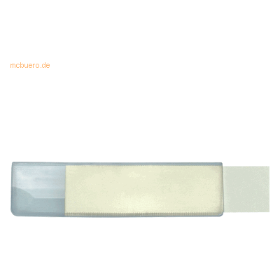 Leitz Beschriftungsschilder für Briefablagen 75x15mm glasklar VE=10 St Leitz Beschriftungsschilder für Briefablagen 75x15mm glasklar VE=10 St