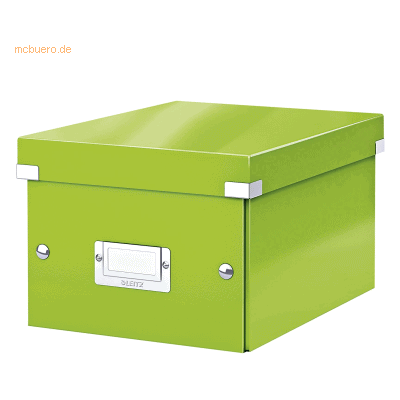 Leitz Ablagebox Click & Store Wow A5 Graukarton grün Leitz Ablagebox Click & Store Wow A5 Graukarton grün