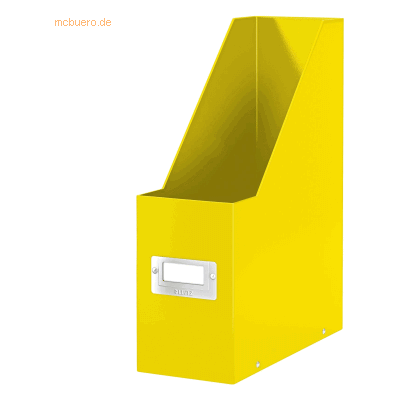 Leitz Archiv-Stehsammler Click & Store Wow A4 Graukarton gelb Leitz Archiv-Stehsammler Click & Store Wow A4 Graukarton gelb