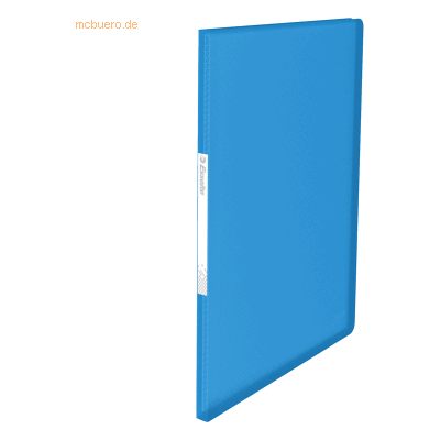 10 x Esselte Sichtbuch Vivida A4 PP 20 Hüllen blau 10 x Esselte Sichtbuch Vivida A4 PP 20 Hüllen blau
