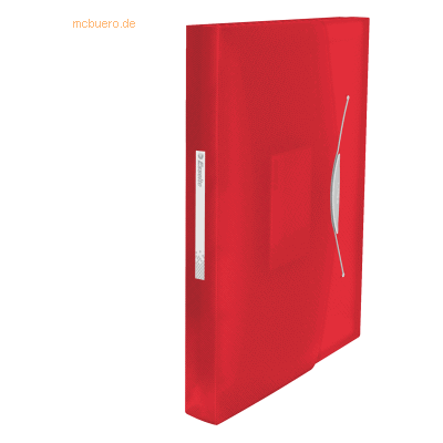 5 x Esselte Fächermappe Vivida A4 PP 6 Fächer transluzent rot 5 x Esselte Fächermappe Vivida A4 PP 6 Fächer transluzent rot