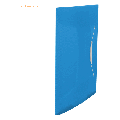 10 x Esselte Dokumentenmappe Vivida A4 PP bis 150 Blatt tranluzent bla 10 x Esselte Dokumentenmappe Vivida A4 PP bis 150 Blatt tranluzent bla