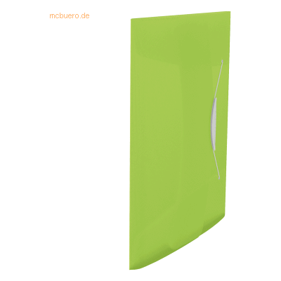 10 x Esselte Dokumentenmappe Vivida A4 PP bis 150 Blatt tranluzent grü 10 x Esselte Dokumentenmappe Vivida A4 PP bis 150 Blatt tranluzent grü