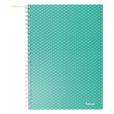 4 x Esselte Collegeblock Colour'Breeze A5 kariert 80 Blatt grün 4 x Esselte Collegeblock Colour'Breeze A5 kariert 80 Blatt grün