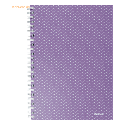 4 x Esselte Collegeblock Colour'Breeze A5 kariert 80 Blatt lavendel 4 x Esselte Collegeblock Colour'Breeze A5 kariert 80 Blatt lavendel