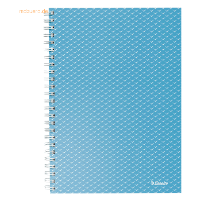 4 x Esselte Collegeblock Colour'Breeze A5 liniert 80 Blatt blau 4 x Esselte Collegeblock Colour'Breeze A5 liniert 80 Blatt blau