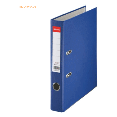 25 x Esselte Ordner Plastik Eco mit Schlitzen A4 50mm blau 25 x Esselte Ordner Plastik Eco mit Schlitzen A4 50mm blau